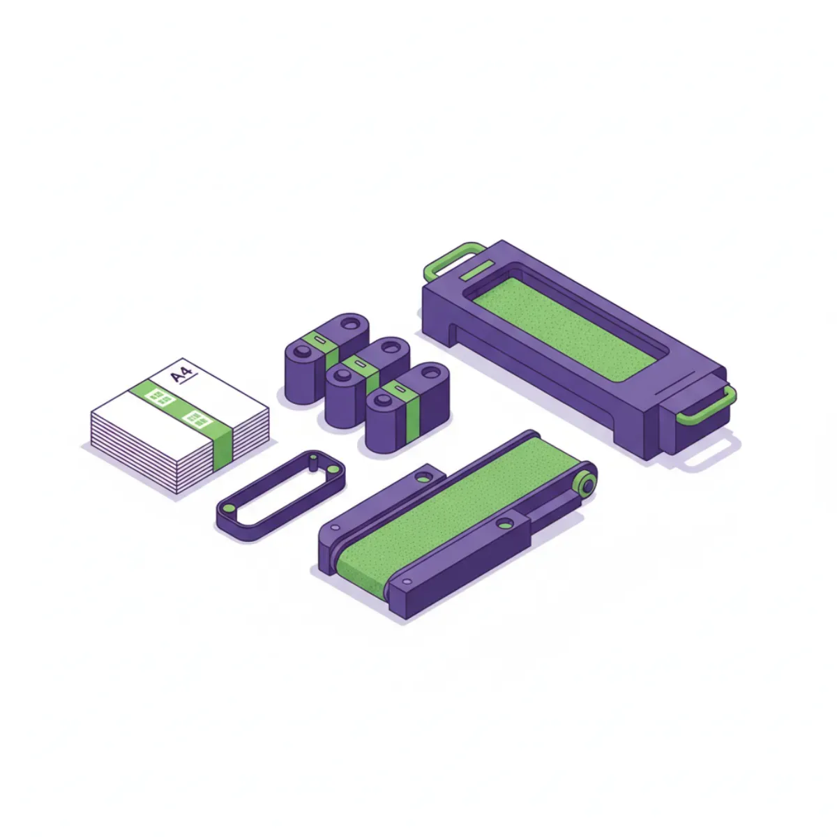 Illustration zum Begriff Verbrauchsmaterial